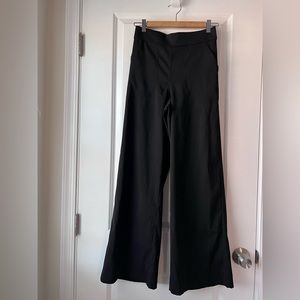 Max Studio Wide Leg Flare Black Pant
